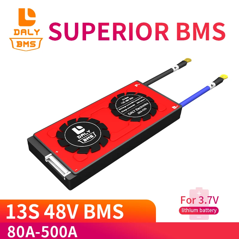 Дейли 3 7 В Li ion13S 48 80A 100A 120A 150A 200A18650PCM защиты аккумулятора доска BMSwith