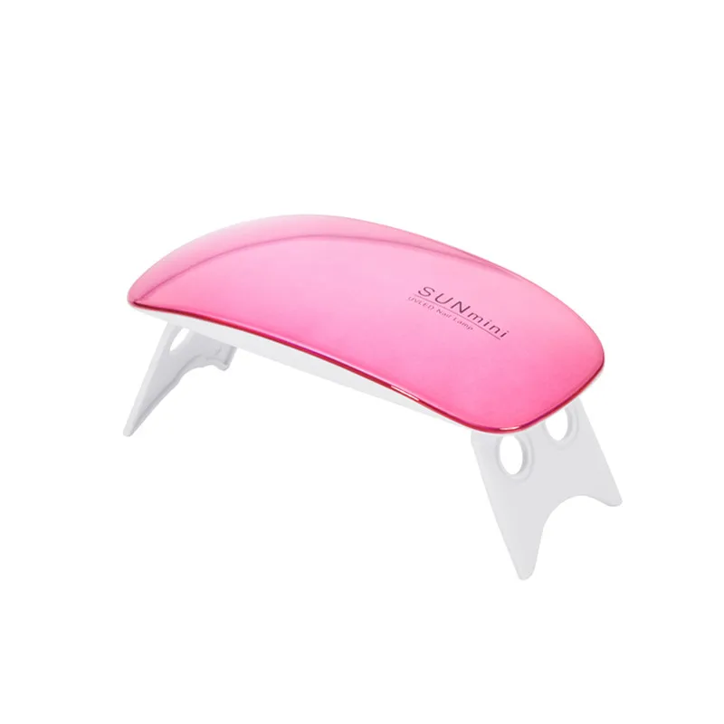 Portable Nail Dryer 6W UV LED Nail Lamp Manicure Apparatus For Gel Nail Polish Nail Art Lamp For Drying Nails Home Use 5