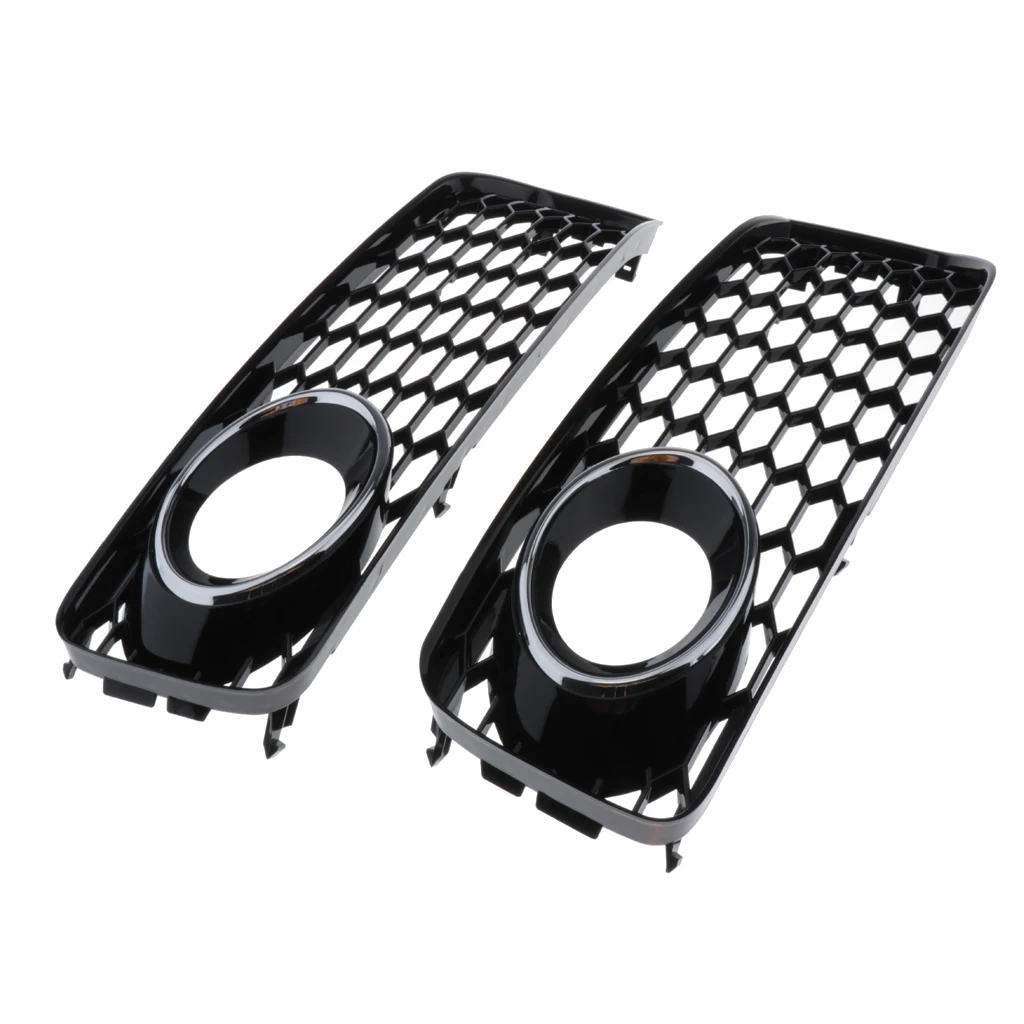 FRONT BUMPER FOG LIGHT GRILLE COVER For A5 S-Line S5 B8 RS5 08