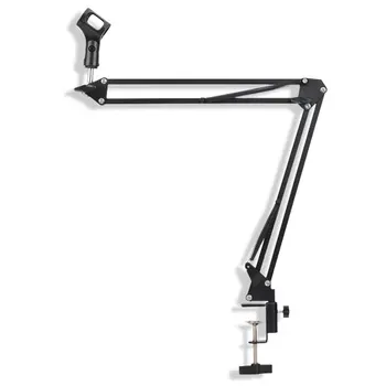 

InnoGear Microphone Arm Upgraded Mic Arm Microphone Stand Boom Suspension Stand with 3/8" to 5/8" Screw Adapter Clip