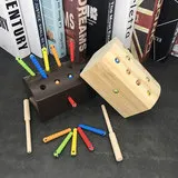 Деревянный месячный инструмент, детская игрушка, пианино, 8 детей, Обучающие, для младенцев, не тянется, 1-2-3 года, не деревянные