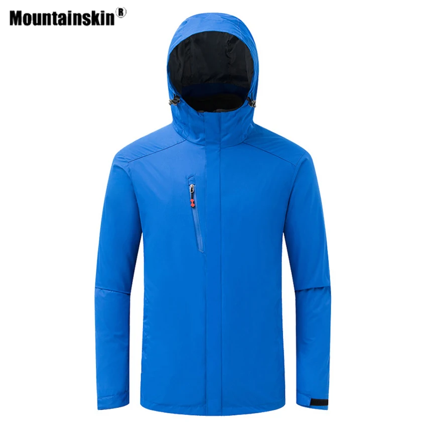 Mountainskin зимние мужские 2 шт. флисовые походные куртки для спорта на открытом