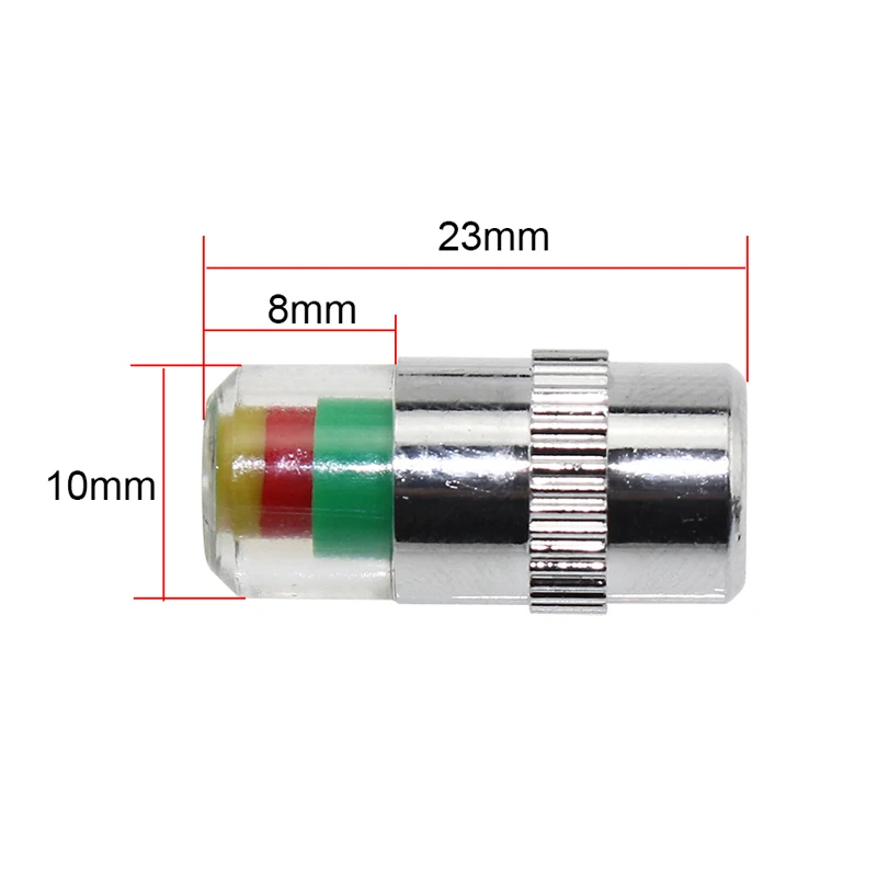 YCCPAUTO 4 шт. 2.0Bar 30Psi датчик давления в шинах автомобиля мотоцикла индикатор давления в шинах колпачок авто монитор диагностические инструменты