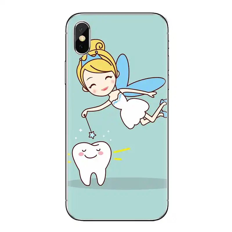 Capa Macia Dos Desenhos Animados Dentista Dental Dentes Coroados Para Xiaomi Mi3 Samsung A10 A30 A40 A50 A60 A70 Galaxy S2 Note 2 Grand Core Prime Estojos Encaixados Aliexpress