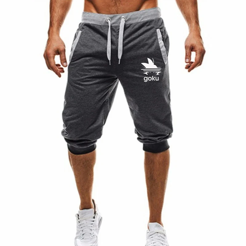 

2020 New Men's Fitness Quick Dry Shorts Loose Breathable Knee Length Summer Mens Casual Mesh Basketball Sportswear Short Pants