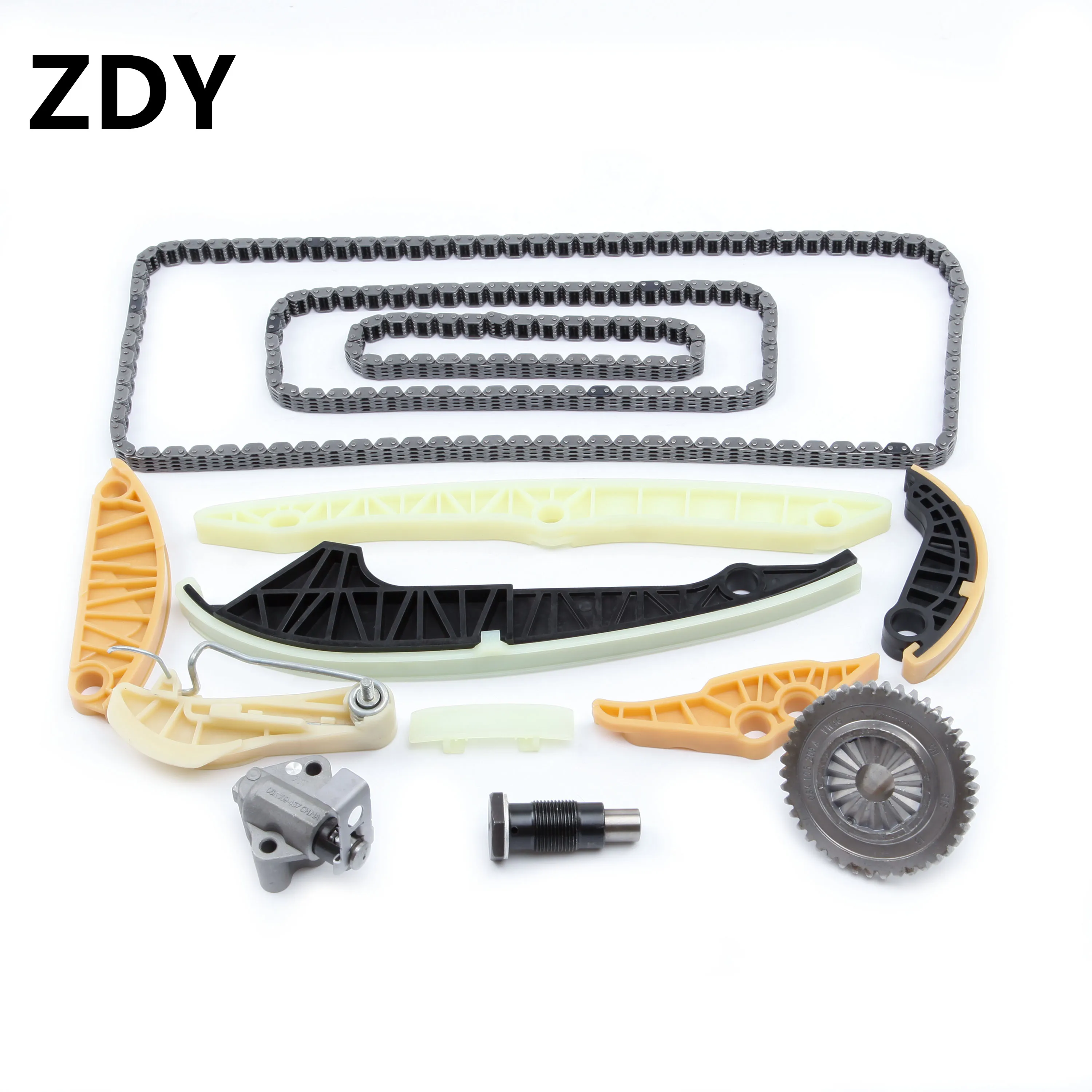 Набор направляющих для натяжителя цепи времени OEM 13 шт. Audi A4 A6 VW Jetta Passat Skoda Seat 2 0 T