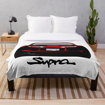 

Toyota Supra SE Throw Blanket Soft Sherpa Blanket Bed Sheet Single Knee Blanket Office Nap Blanket