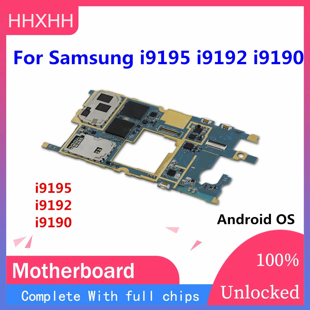 Разблокированная материнская плата для samsung Galaxy S4 mini i9195 i9190 полная функция Android OS