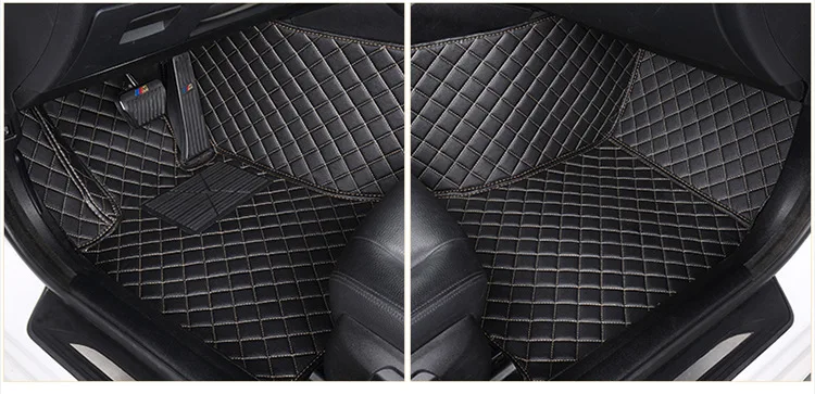 Кожаные автомобильные коврики для Toyota RAV4 XA50 RAV 4, аксессуары для интерьера, автомобильные накладки для ног, автомобильный коврик