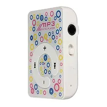 1-8GB Micro-SD TF поддерживает модный мини-клип пластиковый USB MP3 музыкальный медиаплеер