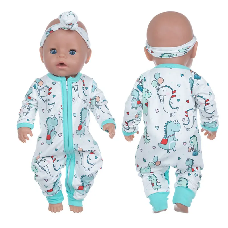 New Fashion Outfit Suit Doll Clothes for 43cm Baby Reborn Doll 17inch Accessories doll clothes barbie doll clothes