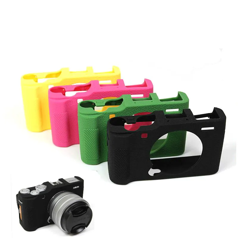 Nice Soft Camera Video Bag Silicone Case Rubber case Protective Body Cover Skin For Fujifilm Xa7 FUJI X-a7 | Электроника