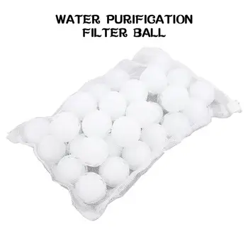 

Filter Ball Polyester Disinfection Convenient Cleaning Ball Filter Series Outdoors Clean Bathing Pool Home Bacteriostasis Clear
