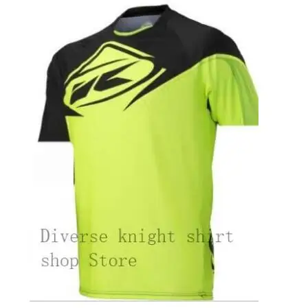 2019Nuevo LeattNuevo JerseyNuevo Jersey de carreras Lette de bajada de bicicleta de montauna Jersey de Ciclismo de motocicleta ca - Цвет: Зеленый