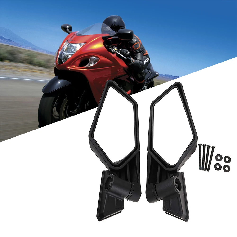 1 пара ABS открытый легко установить гоночный зеркало заднего вида Универсальное Высокое разрешение внедорожный мотоцикл прозрачный для Can Am X3