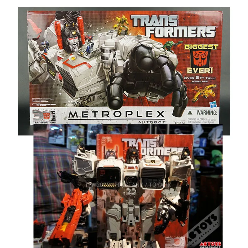 Transformers Classic FOC Fall Of Cybertron Metroplex Biggest Ever Anime Figure Deformed Robot