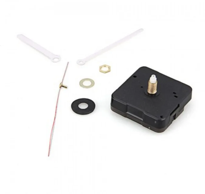 Clock Movement DIY Toy Repair Quartz Wall Clock Movement Accessories+ White Needle Red Seconds Manufacturers Direct Selling