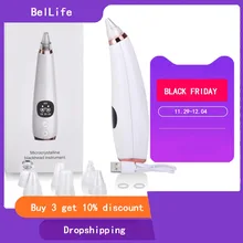 Удаление черных точек вакуумный аппарат для очистки пор Электрический присоска для удаления пятен для удаления темных пятен для очистки лица