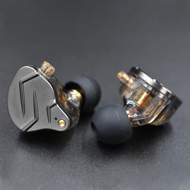 Newest KZ ZSN PRO 1BA+1DD Hybrid technology HIFI Metal In Ear Earphones Bass Earbud Sport Noise Cancelling Headset ZS10 PRO ZSX 5