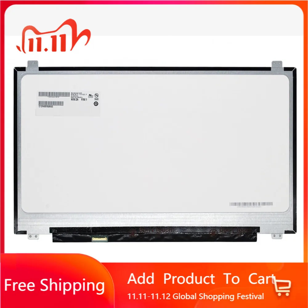 

17,3 дюймовый игровой ноутбук, ЖК-экран B173HAN01.0 IPS FHD 1920*1080 EDP, 30 контактов, тонкая панель дисплея
