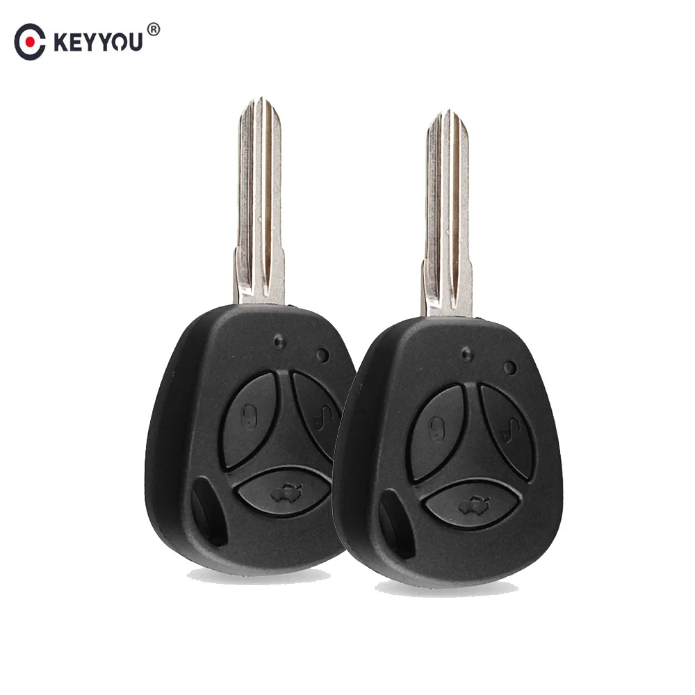Сменный Чехол для автомобильного ключа KEYYOU с 3 кнопками Lada vesta granta priora kalina vaz|fob key|fob