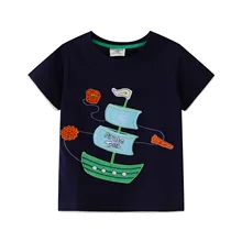 Летние футболки с короткими рукавами от производителя,, футболки для мальчиков в европейском и американском стиле с короткими рукавами, Pure Co