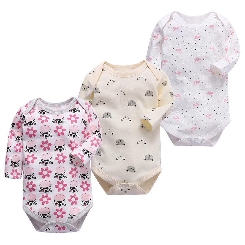

Babies Girls Clothing Bodysuit Newborn Baby Boys Body Long Sleeve 3 6 9 12 18 24 Months Infant Clothes