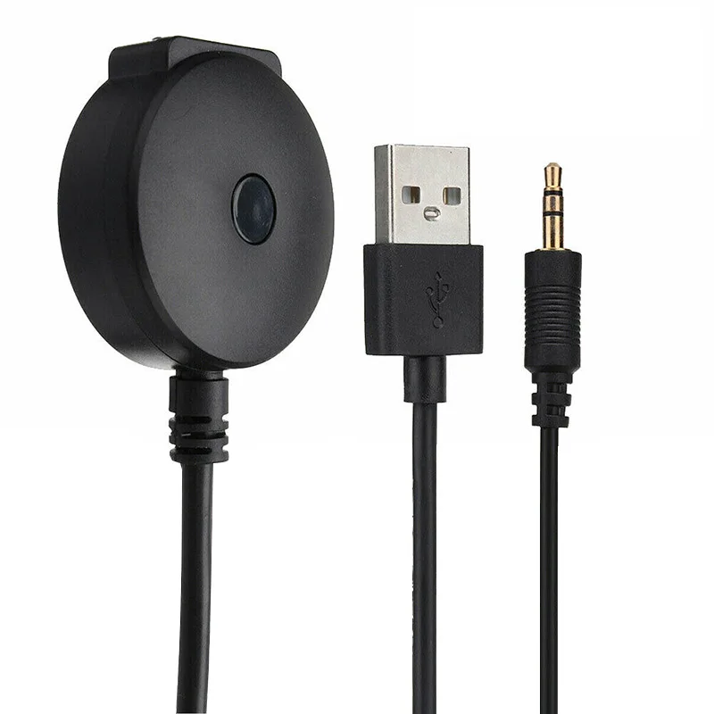 

1pc Universal Car bluetooth V5.0 Audio Adapter Aux Music Player Cable Adapter USB 3.5mm Jack Connector Adapter For Mini Cooper