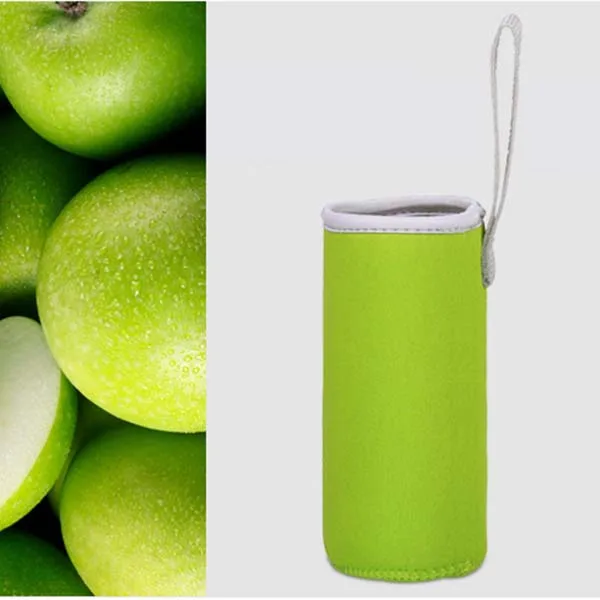 Green Изолятор сумка спортивная бутылка воды рукав неопрена сумка для велосипеда для 360 мл Перевозчик - Цвет: Green