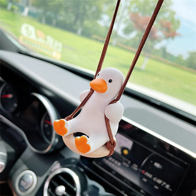 1 pièce Mignon Créatif Balançant Canard Voiture Pendentif Pour Rétroviseur  Ou Intérieur Décoration Avec Parfum, Mode en ligne