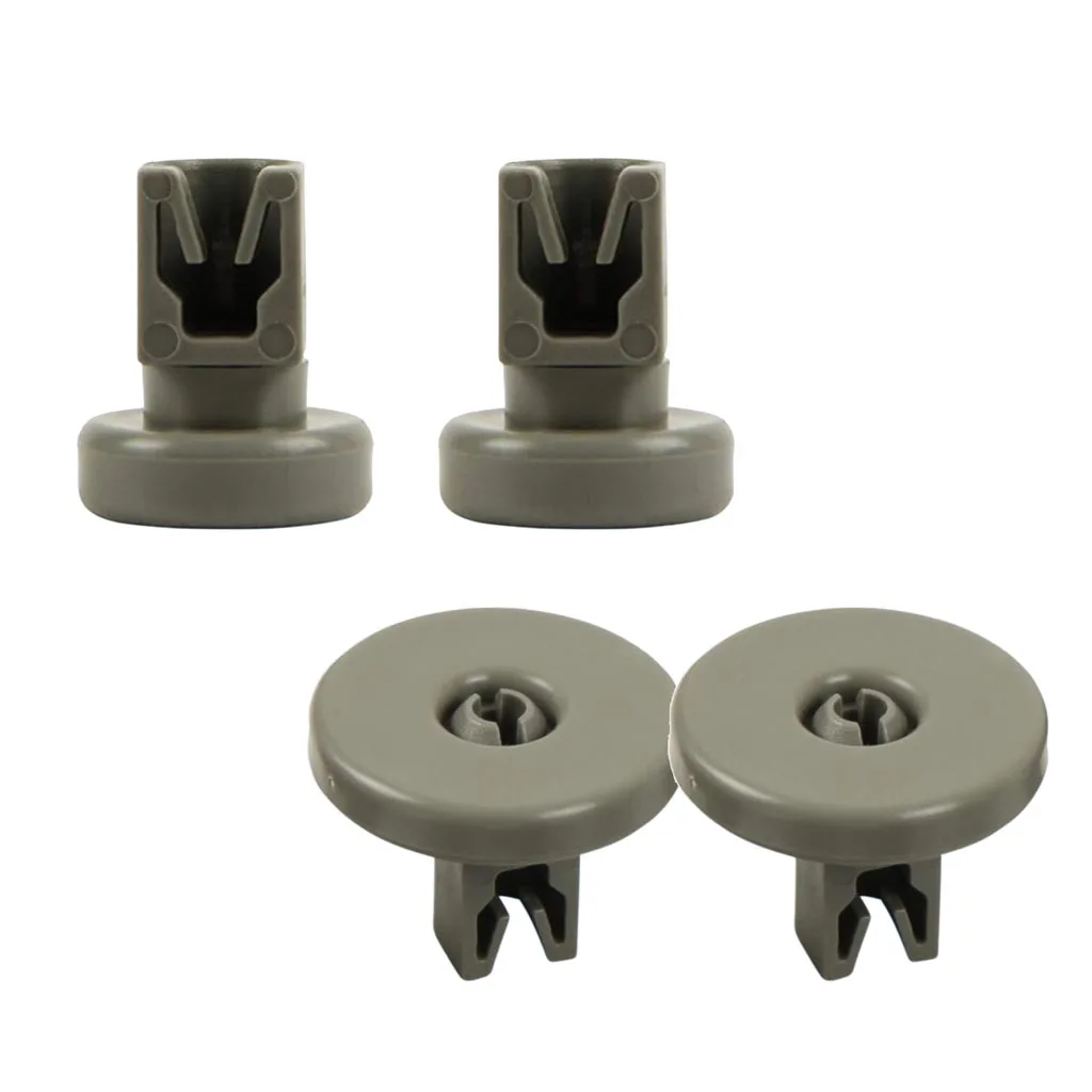 4Pcs Universal Dishwasher Upper & Lower Basket Wheel Roller for AEG Favorit