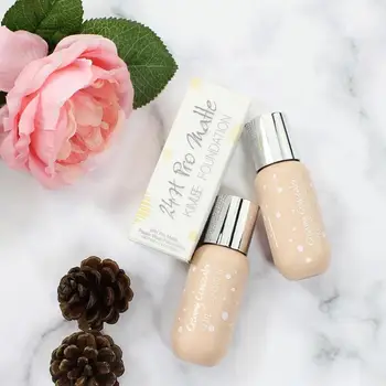 

KIMUSE 24h Long Wear Oil Control Concealer Liquid Foundation Cream Matte Power Wear Foundation Base Makeup Natural