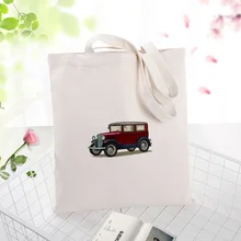 Холщовая Сумка-тоут, ретро узор, сумка для ежедневного использования, текст, сделай сам, пользовательский принт, логотип, эко многоразовая утилизация, сумка для покупок