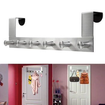 

HOMEMAXS Stainless Steel Bathroom Hook for Towels Key Bag Hat Clothe Coat Hook Wall Mounted Door Hanger Decorative Hang Rack A20