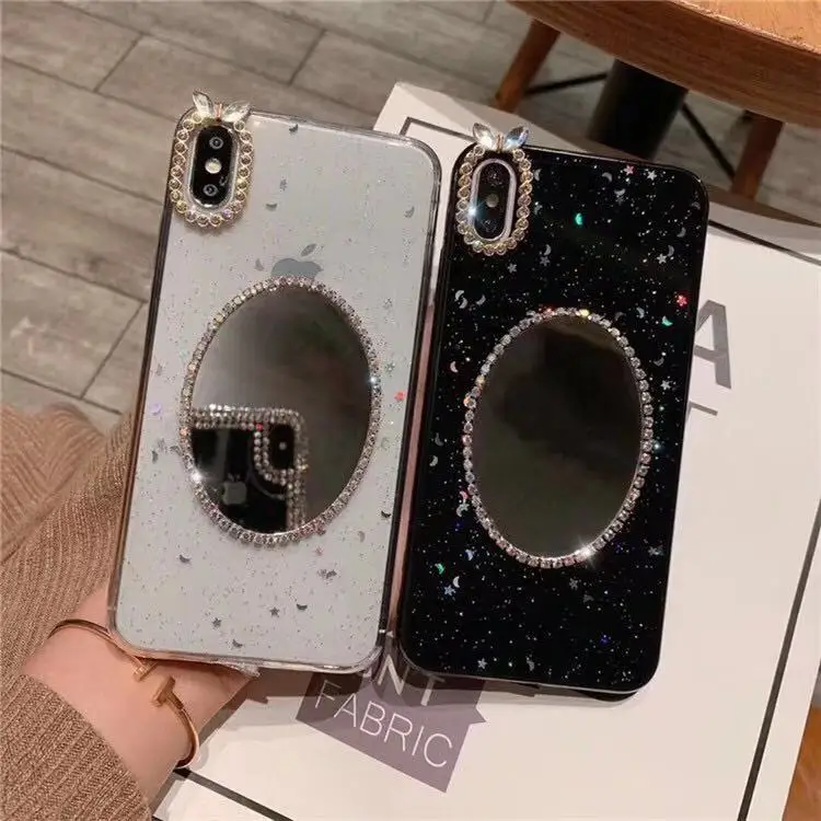 Чехол для телефона с зеркалом для iphone