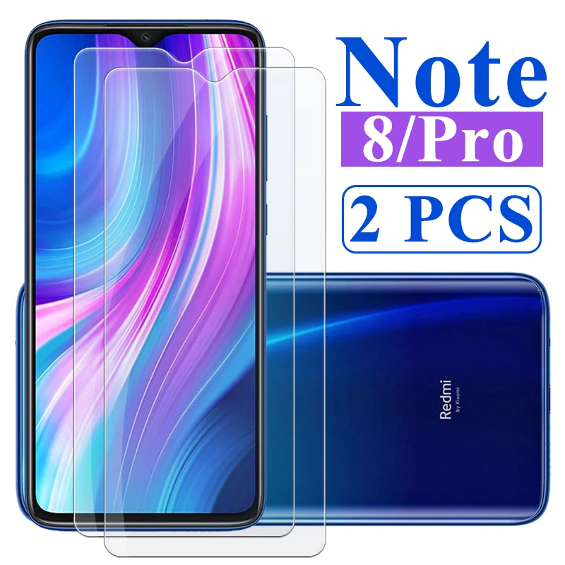2Pcs Radmi Note 8 Pro Protective Glass For Xiaomi Redmi Not 8Pro Screen Protector Note8 Note8pro Tempered Glas Armor Sheet film |