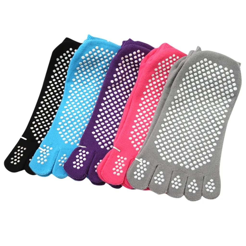 Женские носки для йоги женские нескользящие пилатеса балета спорта|Носки йоги| |