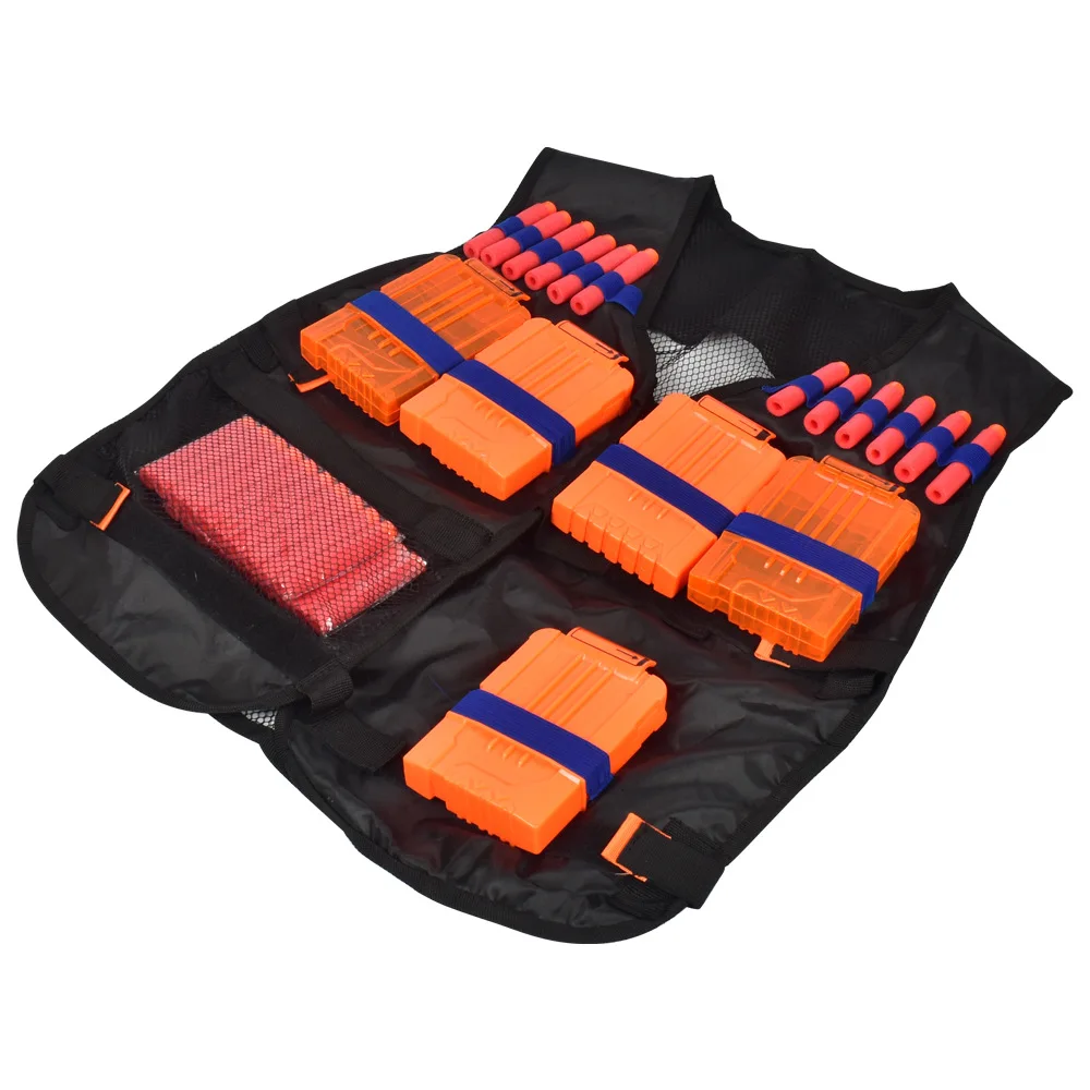 Детский тактический жилет Детская тонкая куртка тактическая для Nerf N-Strike элитная Серия обучающая игрушка Детские игрушки