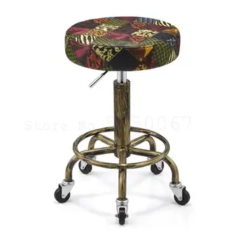 

Rotating lift beauty chair nail salon barber chair explosion-proof work bench hair salon turn stool round master chair
