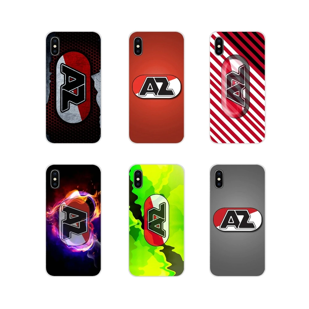 Accessories Phone Shell Covers For Xiaomi Redmi Note 3 4 5 6 7 8 Pro Mi Max Mix 2 2S Pocophone F1 football AZ Alkmaar logo | Мобильные