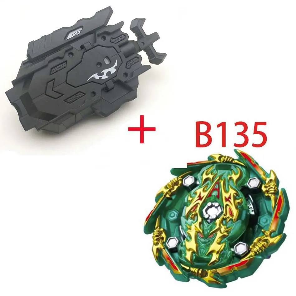 Волчок Beyblade Burst B-86 B92 с пусковым устройством Bayblade Bey Blade металл пластик Fusion 4d Подарочные игрушки для детей - Color: B135