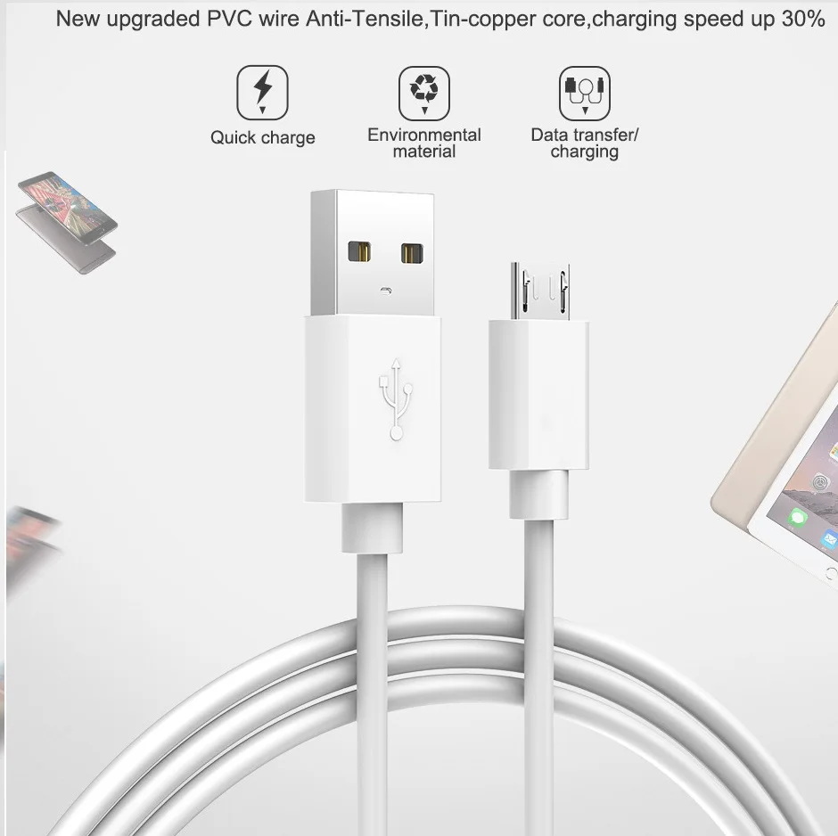 Кабель зарядный Micro USB Type-C для Samsung A5 2017 Huawei P20 Honor 9 Lite Pro | Мобильные телефоны и