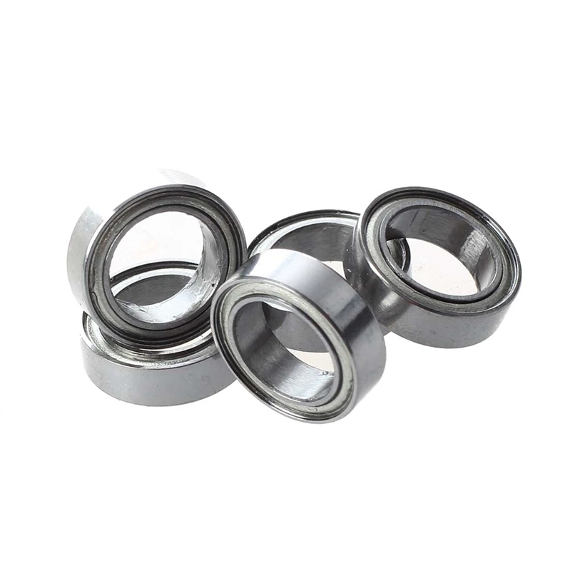 

5 Pcs 8 x 12 x 3.5mm Double Shielded Deep Groove Ball Bearings MR1280Z