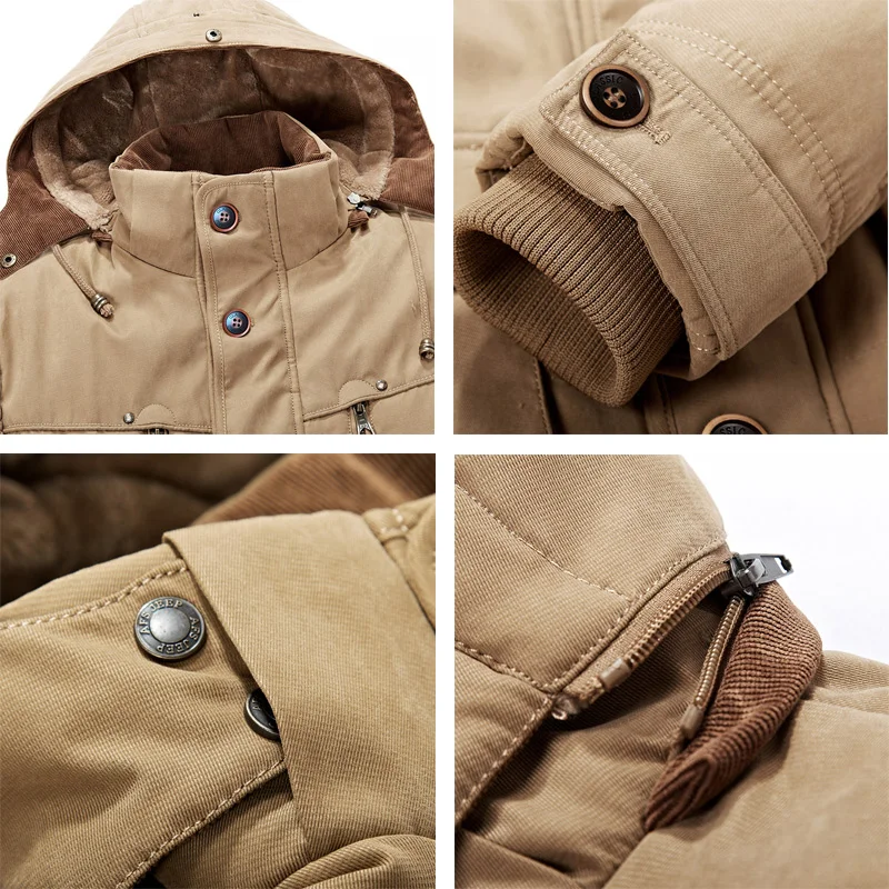 Зимняя мужская куртка, 5XL, 6XL, теплое пальто, уплотненное, милитари, пальто, ветровка, парка, высокое качество, флис, с хлопковой подкладкой, дропшиппинг