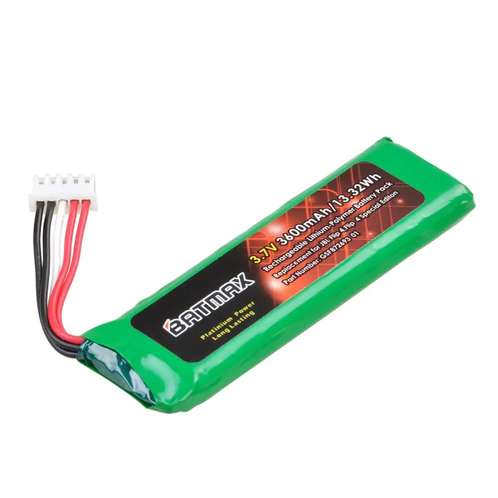 01 + Ferramentas para Jbl Batmax Alta Capacidade Bateria Gsp872693 Flip 4 Edição Especial 1pc 3600mah - Image 3