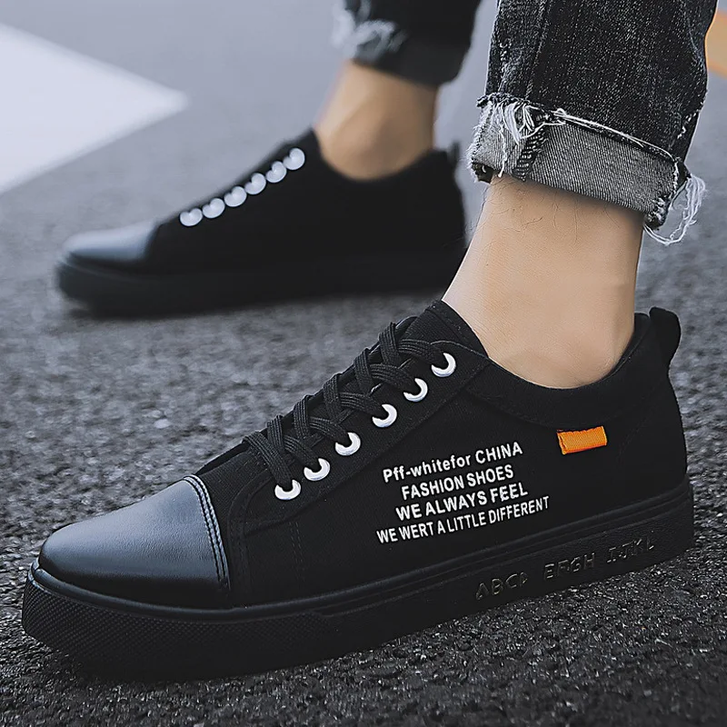 

Men Flats Shoes Men Casual Canvas Shoes Fashion Lightweight Lace Up Sneakers Summer Breathable Men casual Shoes Male Footwear