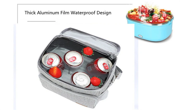 Sacos de refrigerador isolados térmicos grandes mulheres homens piquenique almoço bento caixa viagens churrasco refeição gelo zip pacote acessórios suprimentos produtos