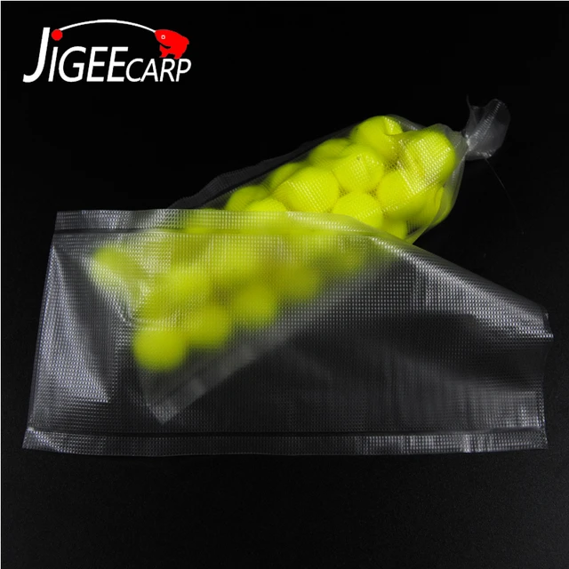 40PCS Carp Fishing PVA Bags Slow Dissolving Environmental Fishing Material  Tackle Carp Bait Bags 7*