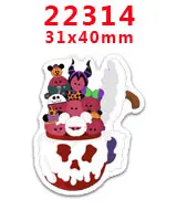 30 шт hollaween характер плоское украшение из смолы PR 22308 - Цвет: 22314