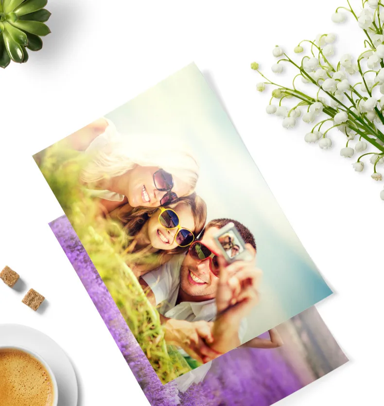 Ультрабелая фотобумага 3r 4r 5r A5 A6 200 г с глянцевым покрытием для струйной печати